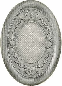    El molino  Medallon Yute Plata-Perla 