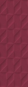  Marazzi Italy  Outfit Red Struttura Tetris 3D M12C 25x76 