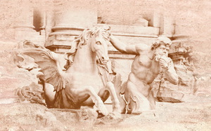  Terracotta  Travertin Fontana di Trevi 1 