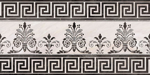 Плитка Absolut keramika  Cenefa Nero фото