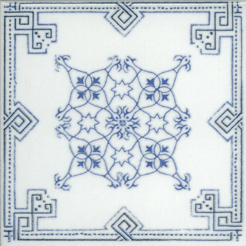 Плитка настенная Absolut keramika Fulham Decor m2 10x10