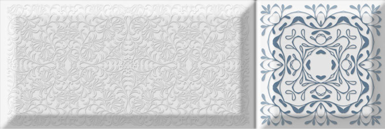 Плитка настенная Absolut keramika Provenzal Mix 8 CVA0102 10х30 30x10