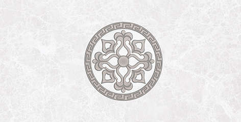 Плитка Laparet  Afina Декор серый 08-03-06-425 20х40 фото