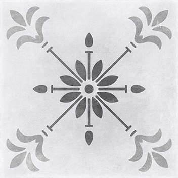 Коллекция Cersanit  Motley Керамогранит пэчворк, цветы, серый (C-MO4A095D) 29,8х29,8 фото