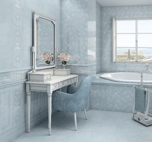 фото Плитка для ванной Kerama Marazzi Каподимонте голубой