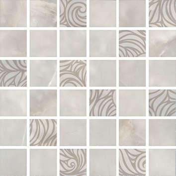Плитка Kerama Marazzi  Вирджилиано Декор мозаичный серый MM11101 30х30 фото