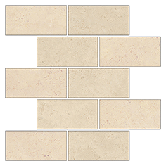 Мозаика из керамогранита KERRANOVA Crema Marfil Marble Trend K-1003/LR/m13 30,7х30,7 30x30