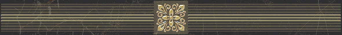 Плитка Laparet  Royal Бордюр чёрный 6,3х60 фото