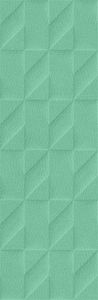  Marazzi Italy  Outfit Turquoise Struttura Tetris 3D M129 25x76 