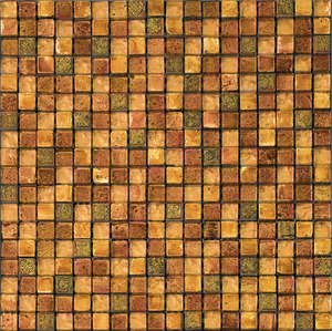 Мозаика Natural Mosaic  BDA-1506 Стекло+Мрамор+Агломерат 298х298 (чип 15х15) 8 мм Inka фото