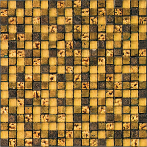 Мозаика Natural Mosaic  BDA-1508 Стекло+Мрамор+Агломерат 298х298 (чип 15х15) 8мм Inka фото
