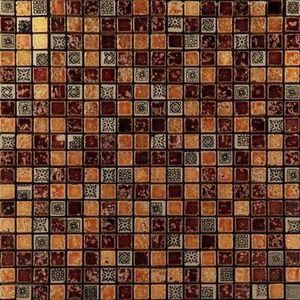 Мозаика Natural Mosaic  CPR-1504 (CPR-4) Мрамор+Агломерат 298х298 (чип 15х15) 8 мм, PHARAOH фото