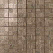 Плитка для ванной Атлас Конкорд  S.M. Woodstone Taupe Mosaic / S.M. Вудстоун Таупе Мозаика фото