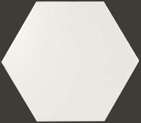 Настенная плитка для ванной Equipe Scale Hexagon White Matt 10x12
