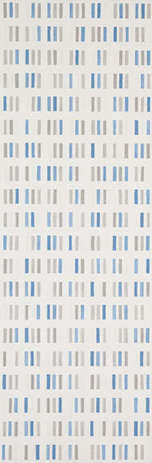 Плитка Marazzi Italy  Colourline White/Blue/Grey Decoro MLEM 22*66.2 фото